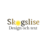 Logotype Skogslise Design och Text