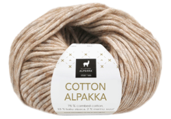 Garnet Cotton Alpakka i kulören brun