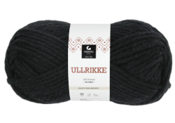 Garnet Ullrikke i kulören svart